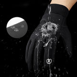 KYCILOR,Fleece,Touchscreen,Golves,Leather,Finger,Sports,Gloves,Waterproof,Windproof,Outdoor,Sport,Skiing,Hiking