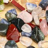 1000g,Natural,Quartz,Crystals,Mixed,Gemstones,Healing,Tumbled,Stone