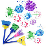 27Pcs,Drawing,Stamp,Painting,Sponge,Brushes,Storage,Children