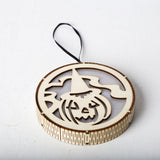 Loskii,JM01493,Pumpkin,Wooden,Light,Halloween,Decorations,Festive,Party