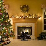 Blades,Christmas,Shape,Stove,Powered,Burner,Fireplace