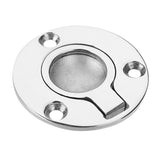 50x41mm,Stainless,Steel,Circle,Recessed,Flush,Handle,Hatch,Locker,Hatch,Handle