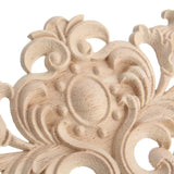 Carved,Applique,Frame,Onlay,Furniture,Decoration,Unpainted,401x112x9mm