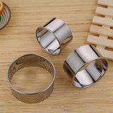 12Pcs,Round,Stainless,Steel,Mousse,Circle,Molds,Cookie,Pastry,Baking,Cutter,Mould