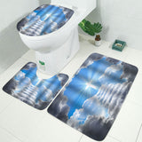 Break,Through,Clouds,Redemption,Waterproof,Bathroom,Shower,Curtain,Toilet,Cover,Floor,Bathroom