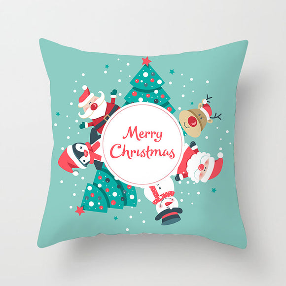 Christmas,Cushion,Cover,Christmas,Ornament,Merry,Christmas,Decorations,Decor