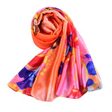 Women,Flower,Print,Beach,Shawl,Casual,Outdoor,Scarves