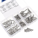 Suleve,M3SH4,Stainless,Steel,Socket,Screw,Allen,Assortment,120Pcs