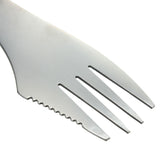 Metal,Spork,Spoon,Cutlery,Utensil,Multifunction,Stainless,Steel,Tableware,Outdoor,Portable,Camping,Picnic,Gadget