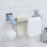 Suction,Bathroom,Kitchen,Double,Towel,Holder,Shelf,Hanger