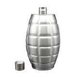 KCASA,Landmine,Stainless,Steel,Flask,Metal,Alcohol,Bottles,Leather,Holsters,Flask