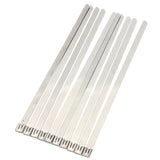 10pcs,10X400mm,Metal,Stainless,Steel,Strap