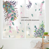 Green,Leaves,Creative,Stickers,Bedroom,Living,Dining,Kitchen,Vinyl,Decals,Murals