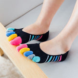 Women,Ladies,Colorful,Breathable,Invisibility,Socks,Comfortable