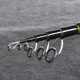 Carbon,Fiber,Fishing,Handle,Fishing,Travel,Portable,Telescopic,Fishing