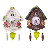 Wooden,Antique,Cuckoo,Clock,Swing,Alarm,Watch,Handcraft