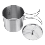 500ml,Stainless,Steel,Cooking,Foldable,Portable,Camping,Picnic,Cooking