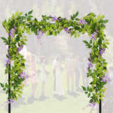 Wisteria,Garland,Artificial,Flowers,Bunch,Wedding,Hanging,Decorations