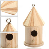 Carving,Wooden,Birdhouse,House,Garden,Hanging,Decor