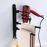 Towel,Holder,Mounted,Organizer,Bathroom,Kitchen,Storage