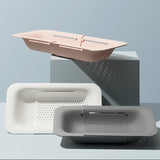 Retractable,Storage,Drying,Vegetable,Drain,Basket,Basin,Drain,Kitchen