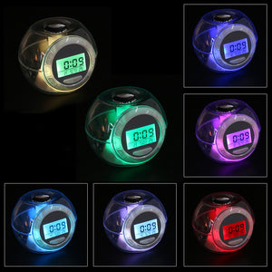 Color,Changing,Clock,Watch,Light,Nature,Sounds,Multifunctional,Alarm,Clocks