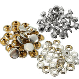 75Pcs,Marine,Canvas,Cover,Fasteners,Screw,Button,Socket,Handbags,Clothing