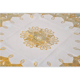 Tablecloth,Bronzing,Waterproof,Circular,Plastic