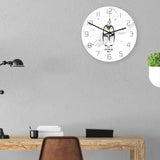 Loskii,CC060,Creative,Clock,Clock,Quartz,Clock,Office,Decorations