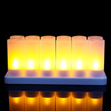 12PCS,Rechargeable,Candle,Lamps,Flameless,Light,Decoration