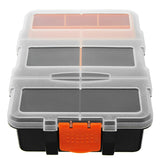 Grids,Plastic,Assortment,Storage,Double,Layer,Crafts,Tools,Parts,Container,Organizer