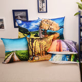 Landscape,Painting,Throw,Pillow,Office,Cushion,Cover