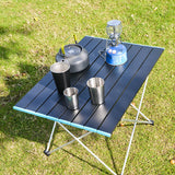 Outdoor,Aluminum,Alloy,Folding,Table,Portable,Picnic,Camping,Aluminum,Plate,Barbecue,Furniture