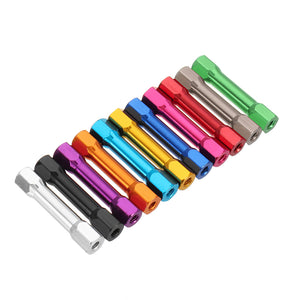 Suleve,M3AR10,10Pcs,Standoff,Hexagon,Studs,Aluminum,Alloy,Multicolor