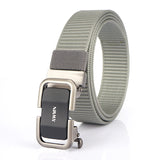 125CM,Nylon,Tactical,Outdoor,Leisure,Canvas,Waist,Belts,Automatic,Alloy,Buckle