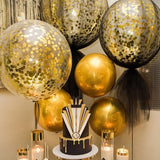 Giant,Clear,Balloon,Confetti,Helium,Latex,Wedding,Birthday,Party,Decorations"