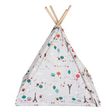 Foldable,Linen,House,Washable,Puppy,Indoor,Teepee