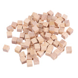 100Pcs,Wooden,Blocks,Handicrafts,Craft,Pieces,Educational