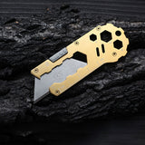 Multi,Folding,Utility,Knife,Portable,Survival,Tools,Hexagonal,Wrench,Opener,Ruler,Outdoor,Camping,Travel