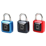 Smart,Fingerprint,Keyless,Stainless,Steel,Rechargeable,Luggage,Padlock,Phone,Unlock