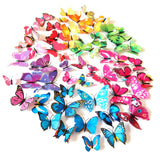 12pcs,Butterfly,Design,Decal,Stickers,ations