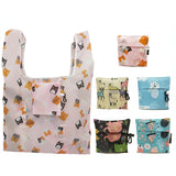 KCASA,Flamingo,Recycle,Shopping,Reusable,Shopping,Cartoon,Floral,Shoulder,Folding,Pouch,Handbags,Printing,Kitchen,Storage