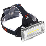 BIKIGHT,1300LM,Rechargeable,18650,Headlamp,Cycling