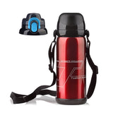 800ml,Stainless,Steel,Double,Cover,Thermal,Insulation,Kettle,Vacuum,Thermos,Flask,Travel