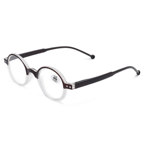 Unisex,Fashion,Plastic,Round,Small,Frame,Farsighted,Glasses,Holes,Reading,Glasses