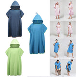 KCASA,Adult,Wearable,Bathrobe,Beach,Towel,Quick,Drying,Hooded,Changing,Sunscreen,Cloak,Towel,Poncho,Microfiber,Swimsuit,Cloak