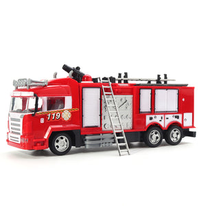 Truck,Remote,Control,Function,Rechargeable,Firetruck