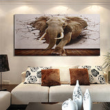 Ramie,Large,Elephant,Paper,Woven,Murals,Decorations