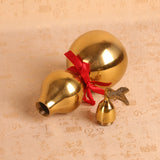 Brass,Gourd,Ribbon,Collection,Decorations