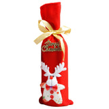 Santa,Claus,Snowman,Little,Bottle,Decoration